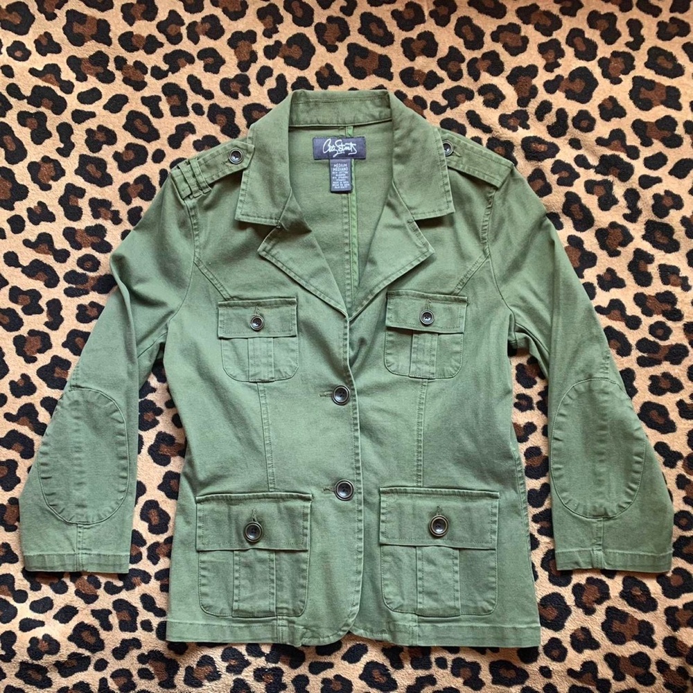 City Streets 90s Y2k vintage army jacket